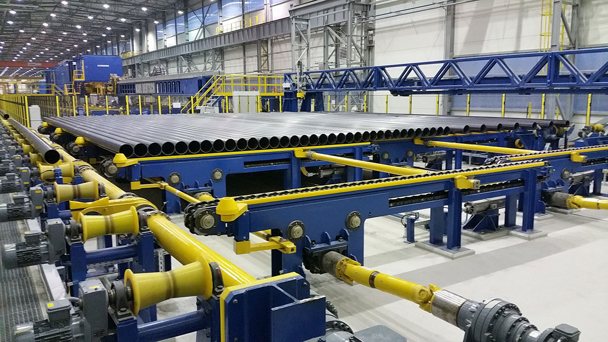 SMS group has built for Huta Łabędy the largest ERW welded tube line in Poland.